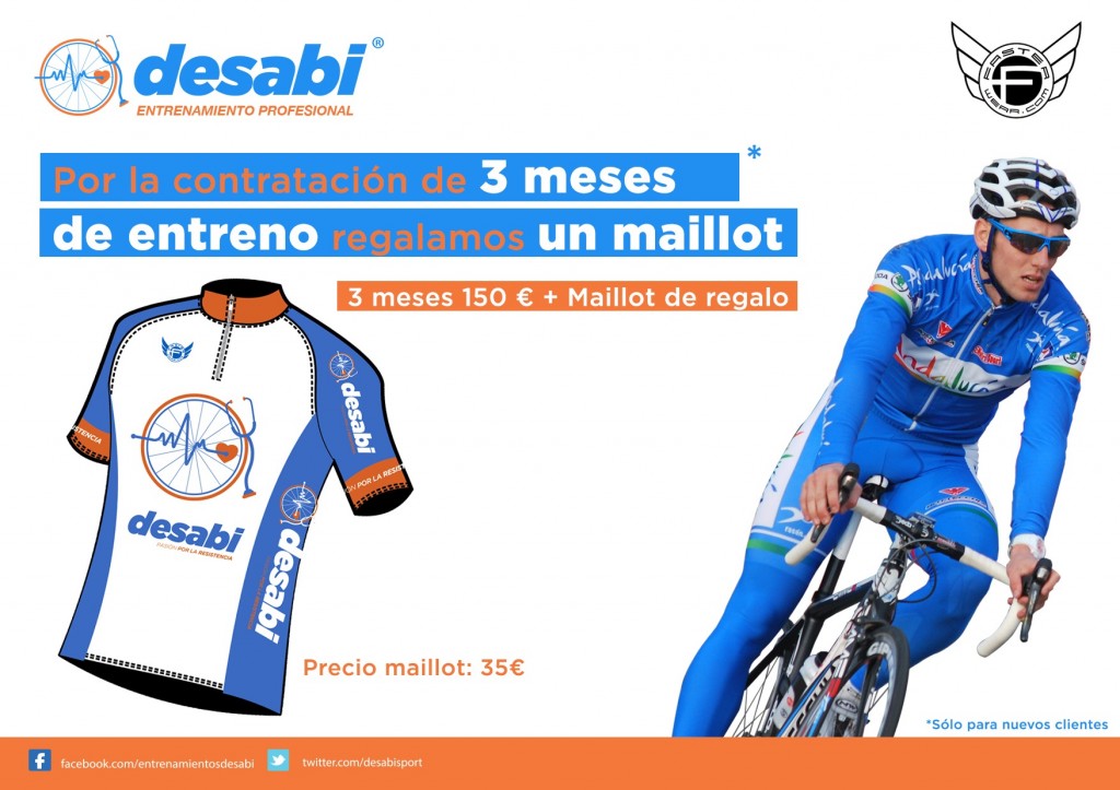 ANUNCIO 3 MESES X 150 + MAILLOT REGALO 1024x723 - OFERTA DICIEMBRE: 3 MESES POR 150 € MÁS UN MAILLOT DE REGALO