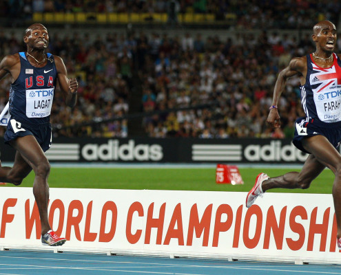 ASPECTOS GENÉTICOS QUE INFLUYEN EN LA DETECCIÓN DEL TALENTO DEPORTIVO Other Sport News Bernard Lagat Mo Farah 495x400 - ASPECTOS GENÉTICOS QUE INFLUYEN EN LA DETECCIÓN DEL TALENTO DEPORTIVO