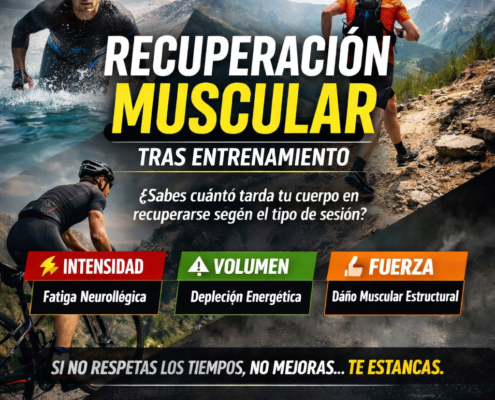RECUPERACION MUSCULAR TRAS ENTRENAMIENTO 495x400 - Desabi | Entrenamiento de Ciclismo,  Triatl&oacute;n y atletismo